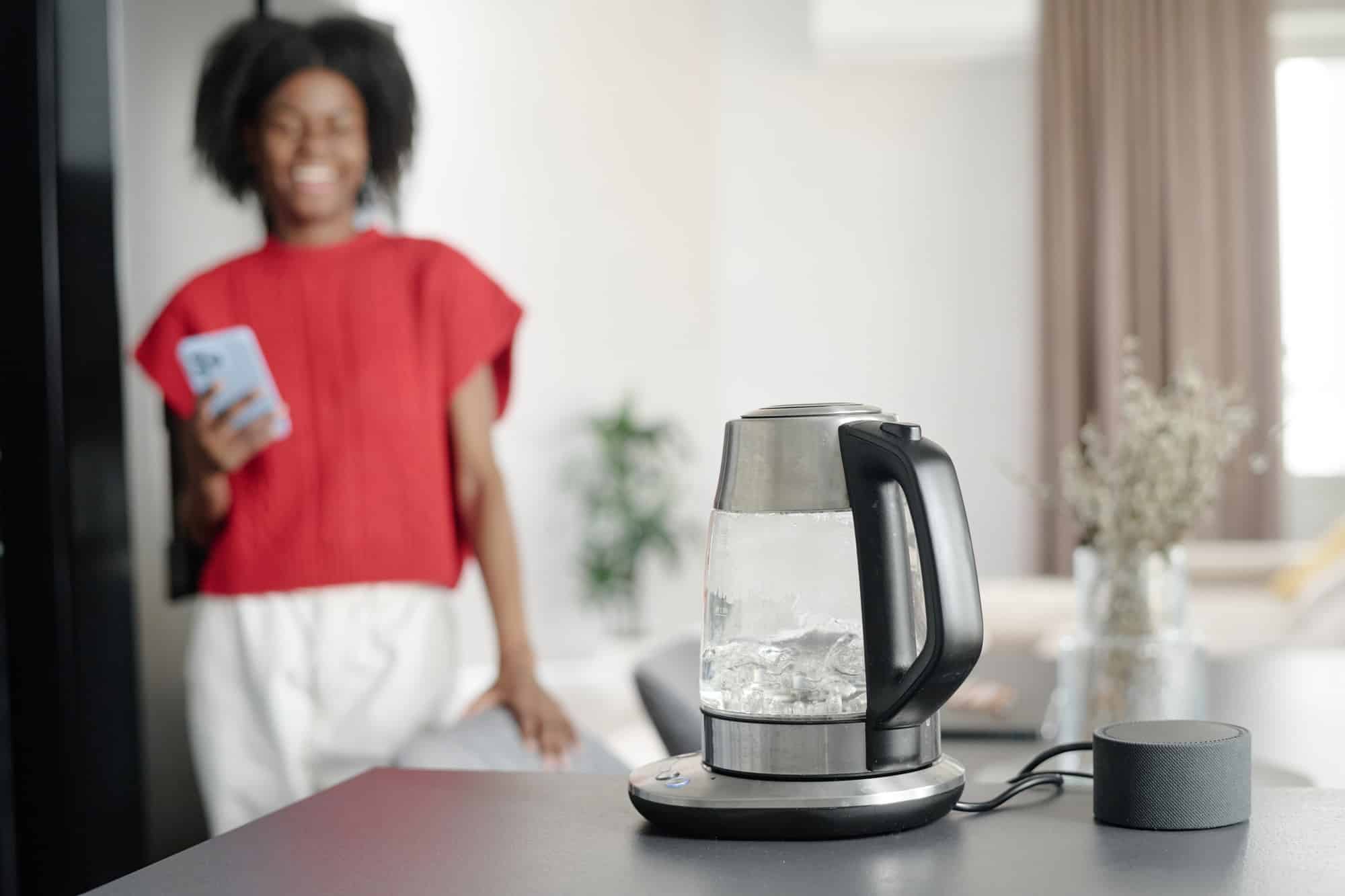 Electric Kettle Boiling