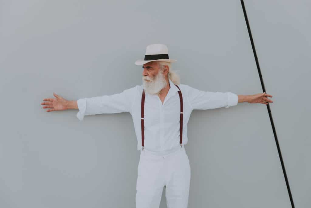 Old man lifestyle portraits