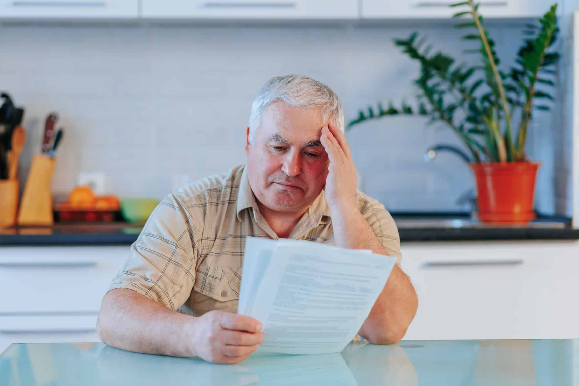 Genuine Reaction Troubled Senior Grapples with Unexpected Bad News